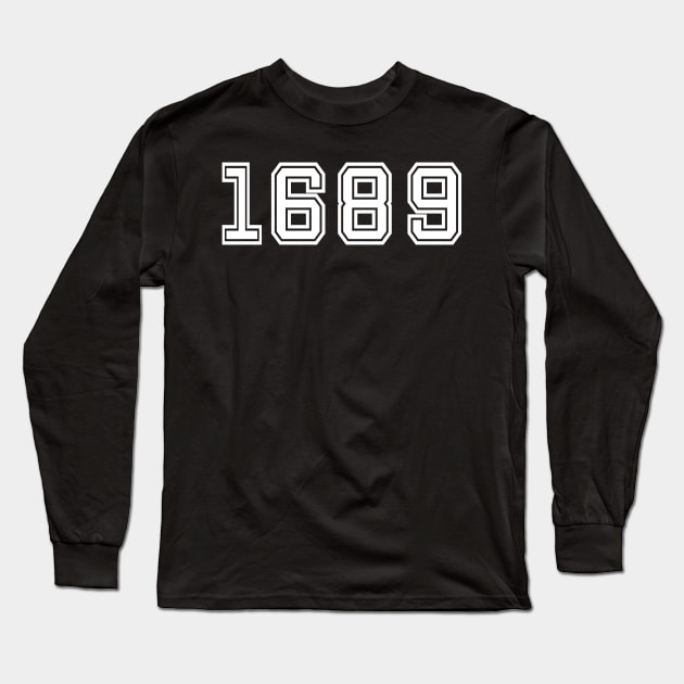 1689 Varsity Long Sleeve T-Shirt by Reformed Tees